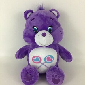 Care Bears Hugs & Giggles Share Bear Plush Stuffed Animal Talks Wiggles 2017